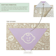 Load image into Gallery viewer, Baby Disposable Diaper Sacks |  LAVENDER Scented - 220 Pack
