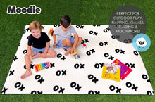 Load image into Gallery viewer, XoXo Zig Zag Luxe Foam Kids Play Mat | Cream &amp; Black | LARGE
